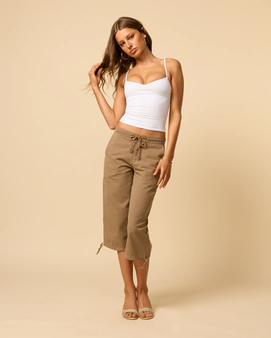 Lexi Cargo Pant | Caramel - Image 6